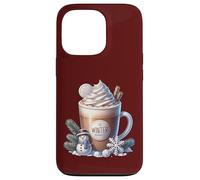 Winter Hot Cocoa Xmas Mug For Women Who Loves Coffee Latte Carcasa para iPhone 13 Pro