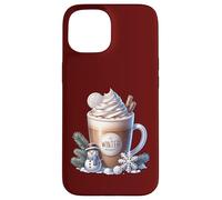 Winter Hot Cocoa Xmas Mug For Women Who Loves Coffee Latte Carcasa para iPhone 15