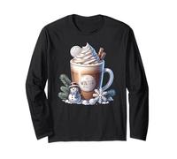 Winter Hot Cocoa Xmas Mug For Women Who Loves Coffee Latte Manga Larga