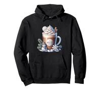 Winter Hot Cocoa Xmas Mug For Women Who Loves Coffee Latte Sudadera con Capucha