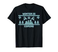 Winter is Coming Retro Vintage Funny Christmas Christmas Costume Camiseta