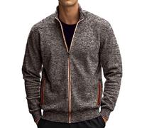 Winter Jacket for Men, Elegante Vientos Chaquetas Hombre Invierno, Larga 4 Estaciones Running Montaña Deportivas Termica Frio Trail Nieve Casual Abrigo Hombre Invierno, L