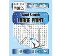 Winter Large Print Word Search: Word Search Large Print Winter Edition: For Adults and Seniors Easy to Read Word Search-8.5x11 in pages Large Font-70 ... Improve the Mind- Bright Puzzle Company