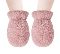 Winter Mittens for Kids - Fuzzy Gloves for Cold Weather | Soft Fabric with Anti Scratch Design, Unisex Hand Warmers, Snow Protection Accessory, Travel Home Comfort, Age 0 12 Months Children