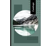 Winter Mountain Lake Notebook - Journal to Capture Thoughts, Travel Memories & Inspirational Writing: 120 Pages | 6" x 9" | College Ruled | Perfect for Students, Teens & Workers