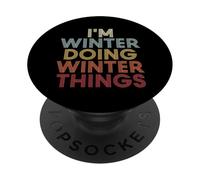 Winter Name Winter Personalized Name First Given PopSockets PopGrip Adhesivo