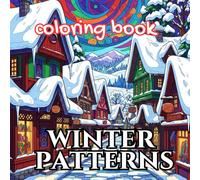 Winter Patterns: Elegant Christmas Line Art for Calm, Focus & Festive Creativity