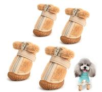 Winter Pet Booties - Puppy Dog Shoes, Non Slip Pawwear, Cold Climate Grip