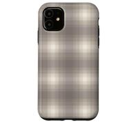 Winter Plaid Collection - Light Grey Print Pattern Carcasa para iPhone 11