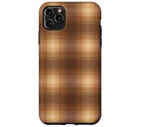 Winter Plaid Collection - Maple Chestnut Pattern Carcasa para iPhone 11 Pro MAX