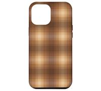 Winter Plaid Collection - Maple Chestnut Pattern Carcasa para iPhone 12 Pro MAX