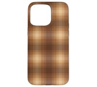 Winter Plaid Collection - Maple Chestnut Pattern Carcasa para iPhone 15 Pro MAX