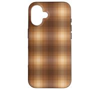Winter Plaid Collection - Maple Chestnut Pattern Carcasa para iPhone 16