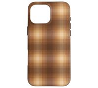 Winter Plaid Collection - Maple Chestnut Pattern Carcasa para iPhone 16 Pro MAX