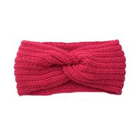 Winter Plush Knitted Headband For Women Girls Warm Elastic Hairbands Hand Made Headscarf Bandana Headwear(Color 15)