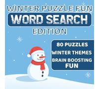 Winter Puzzle Fun Word Search Edition: Warm Your Brain on Cold Winter Days