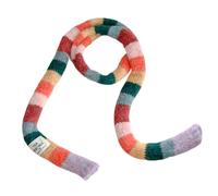 Winter Scarf - Colorido Slim Knit Striped Neck Warp, Fashion Women Scarf | for Fall Cold Weather Daily Wear Outdoor Activities Travel Holiday, a, Se référer au descriptif