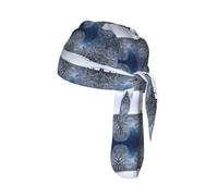 Winter Snow Falling in The Park - Gorro moderno con estampado de calavera que absorbe la humedad debajo del casco, gorro moderno de 22-24 pulgadas