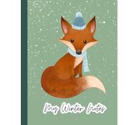 Winter Snowfall Fox Journal: Cozy A4 Notebook for Writing, Planning & Reflection: A Cozy A4 Lined Notebook for Winter Writing, Journaling, and Holiday Reflections