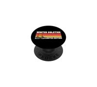 Winter Solstice Edición Limitada Retro 70s Camp Style PopSockets PopGrip Adhesivo