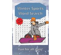 Winter Sports Word Search: 55 Cozy Puzzles to Warm Up Your Winter