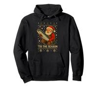 Winter Steelhead Ugly Christmas Sweater Fishing Sudadera con Capucha