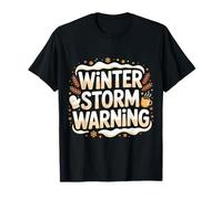 Winter Storm Warning Weather Meteorologist Alert - Camiseta