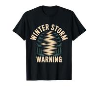 Winter Storm Warning Weather Meteorologist Alert |- Camiseta