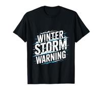 Winter Storm Warning Weather Meteorologist Alert ||- Camiseta