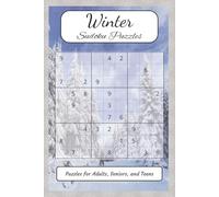 Winter Sudoku: winter snow sudoku puzzles for adults, seniors, and teens