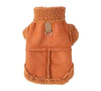Winter Sweater for Dogs, Small Dog Clothes for Boys and Girls, (14.6 Inches) Plush Warm Sweater, Thick Holiday Puppy Cloth, Cold Weather Outfit for Small, Medium