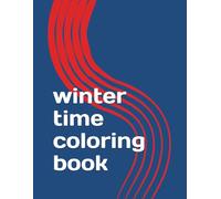 winter time: coloring book