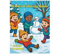 Winter Time Coloring Book