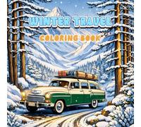 Winter Travel Coloring Book: A Winter Travel Coloring Book with Ultra-Detailed Pages of Cities, Mountain Landscapes, Streets, and Road Trips and more ... (Holiday & Seasonal Coloring Book Series)
