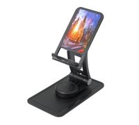 Winter Under The Sunshine - Soporte de escritorio ajustable para iPhone y todos los teléfonos, rotación de 360°, plegado integrado, base cuadrada