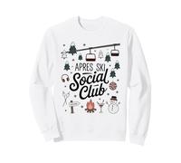 Winter Vibes A PRES Ski Social Club Esquí Nieve Fiesta Sudadera