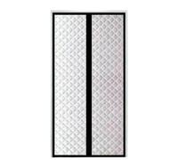 Winter Warm Cotton Door Curtain, Windproof And Cold Proof, Room Partition(Black-height 180cm,Width 130cm)