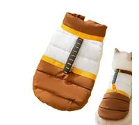 Winter Warm Dog Clothes, Thick Puppy Sweater, Cold Weather Jacket Outfit, Pet Winter Coat for Small Dogs, Poliéster, Sizes S 9.84in, M 11.81 in, L 13.78 in, 260 g