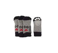 Winter Warm I Love Dogs - Calcetines acrílicos para mascotas