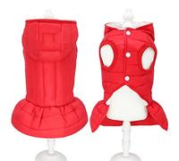 Winter Warm Pet Chihuahua Dog Clothes Princess Dog Jacket Coat Pet Clothing for Small Medium Dogs Cats Pitbull Outfit Dress (A XL Code)