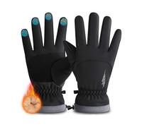 Winter Waterproof Ski Snow Warm Gloves for Women Men, Windproof Cold Weather Thermal with Touchscreen Fingers, for Running Driving Cycling Hiking Biki