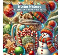 Winter Whimsy: A Festive Coloring Adventure, Intricate Holiday Designs to Spark Your Creativity and Joy