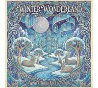 Winter Wonderland Adult Coloring Book | 55+ Stunning Winter Scenes, Mandalas and more: Soothing Winter Masterpieces promote a sense of Calm, Mindfulness, and Creative relaxation.