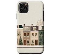 Winter Wonderland - Arte de Acuarela de casa de Jengibre Carcasa para iPhone 11 Pro MAX
