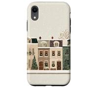 Winter Wonderland - Arte de Acuarela de casa de Jengibre Carcasa para iPhone XR