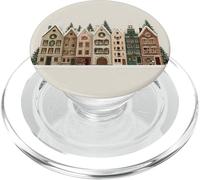 Winter Wonderland - Arte de Acuarela de casa de Jengibre PopSockets PopGrip para MagSafe