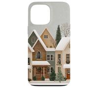 Winter Wonderland Christmas Village - Acuarela Carcasa para iPhone 13 Pro MAX