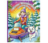 Winter Wonderland Coloring Book