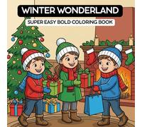 Winter Wonderland Coloring Book: Cozy Christmas Scenes for Kids, Teens & Adults
