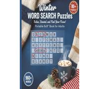 Winter Wonderland Word Search: 80+ Puzzles for Adults | 6x9" Portable Size | 1000+ Words